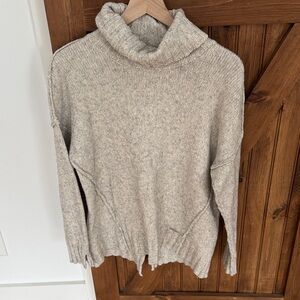 MICHAEL Michael Kors Beige Turtleneck Sweater